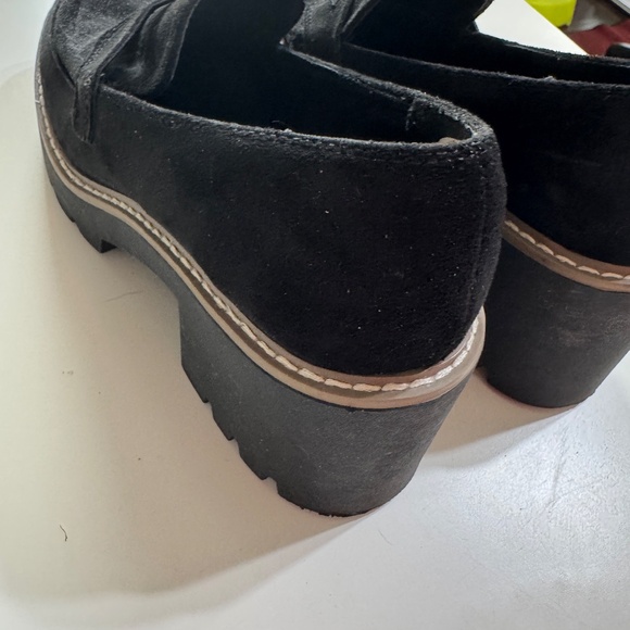 Dolce Vita Black Suede Loafers - Picture 6 of 14